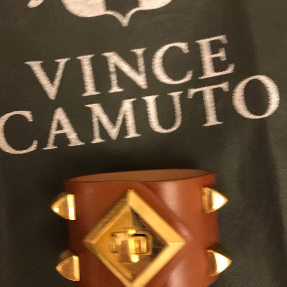 Leather cuff bracelet